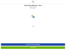 Tablet Screenshot of newcherryblossom.com